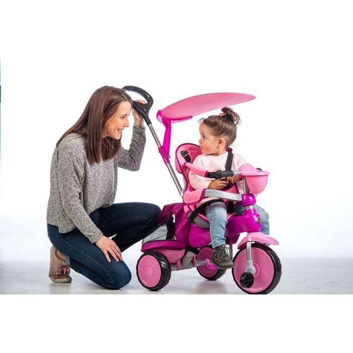 Tricycle - OCIOTRENDS - Ociotrends Rose - Rose - Dès 10 mois - Métal & polypropylène