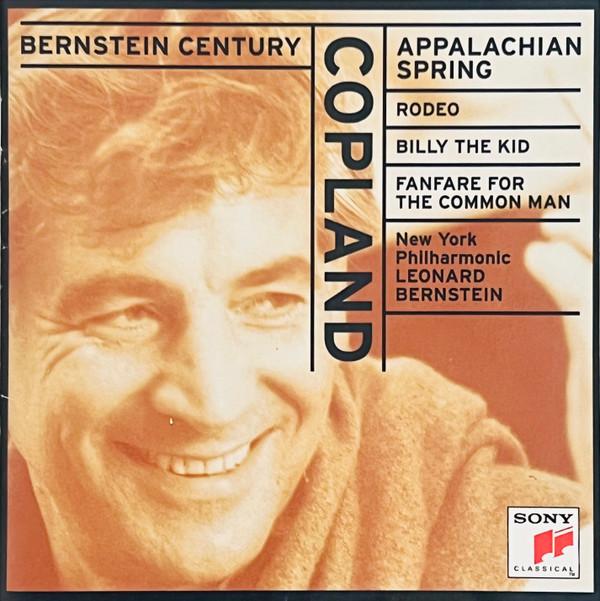 CD AARON COPLAND - THE NEW YORK PHILHA - Appalachian Spring • Rodeo • Billy  SMK63082 Sony Classical 1997 Non Japan Classical Used