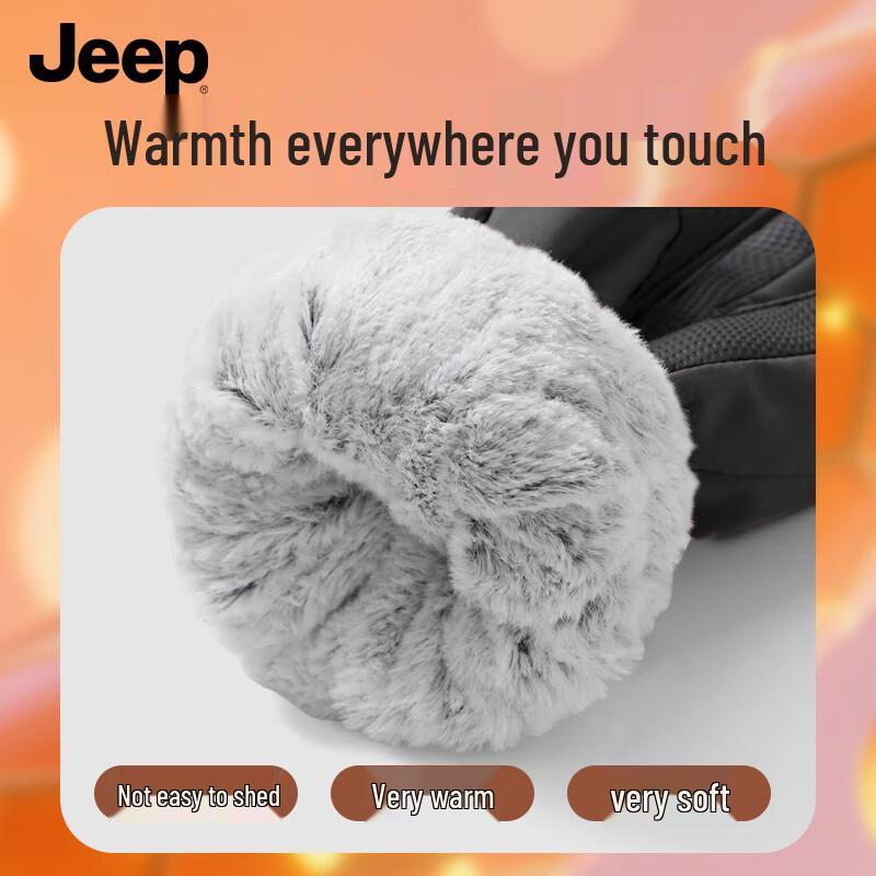 JEEP Men's Winter Cycling & Outdoor Touchscreen Gloves