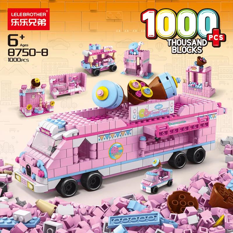 6 In1 Urban-District Police Space Facility Construction Superior-Grade Assembly-Bricks Premium-Quality City Premium-Quality Collection