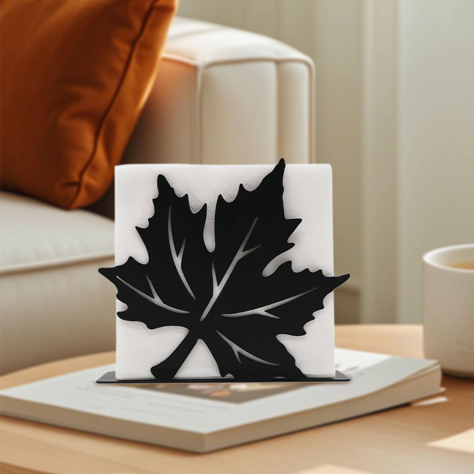 

Napkin Holder for Table Iron Countertop Standing Paper Napkin Storage Napkin Dispenser for Farmhouse Kitchen Dining Party Decor