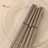 1/5Pcs Nail Art Brush Ultra-fine Nylon Hair Comfortable Grip Metal Body Portable Beginner Professional DIY Nail Art Color Drawing Liner Dotting Pen