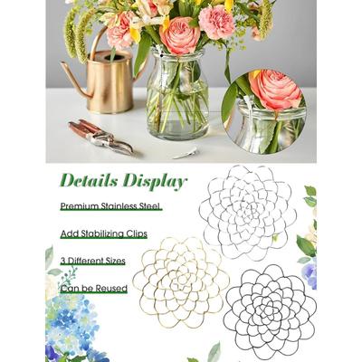 Spiral Ikebana Stem Holder Spiral Ikebana Stem Holder For Vase Flower Arrangement Spiral Stem Holder For Vase Flowerhome Decorat