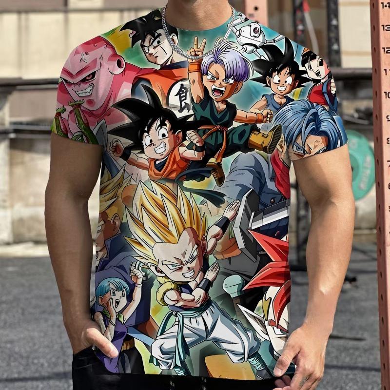 2026 Summer Men s Thanos 3d Printed T-Shirt Fashion Round Neck Short Sleeve Casual Street T Shirt Men Tops Clothing S