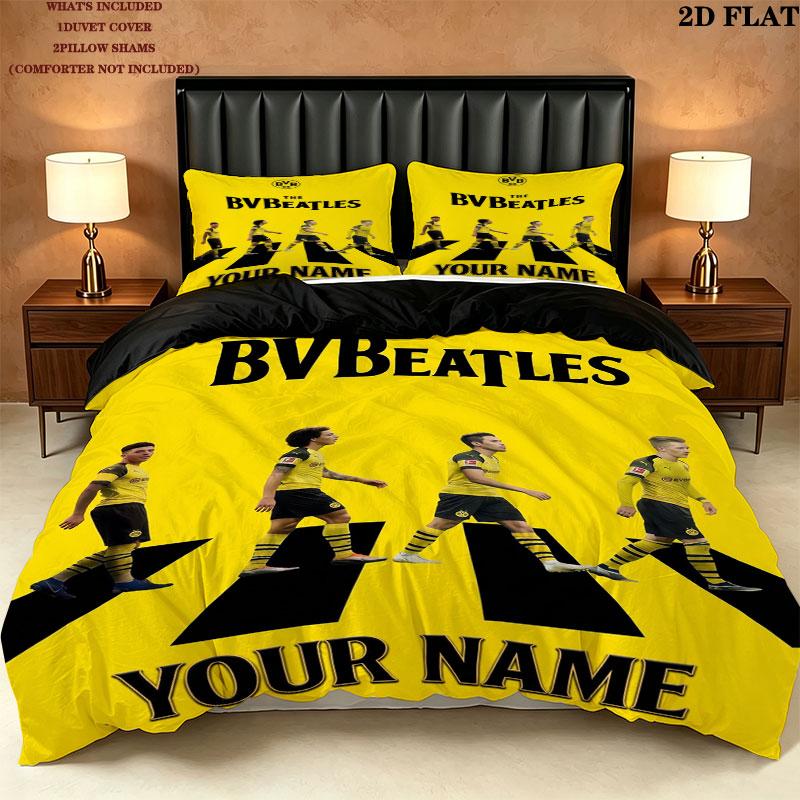 Custom Bvb Bedding Quilt Set Quilt Cover Pillowcase Home Decoration Birthday Gift (1 * duvet cover + 2 * pillowcase, without core)