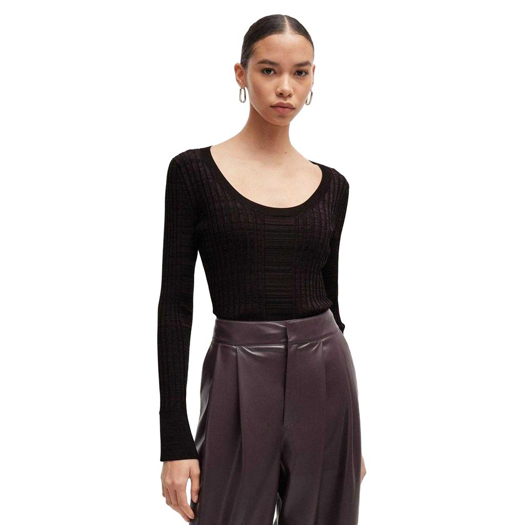 Boss Womens/Ladies Firama Scoop Neck Sweater Top