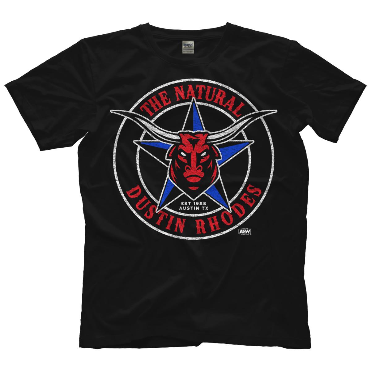 Dustin Rhodes - Est. 1988 AEW Official T-Shirt S разноцветный