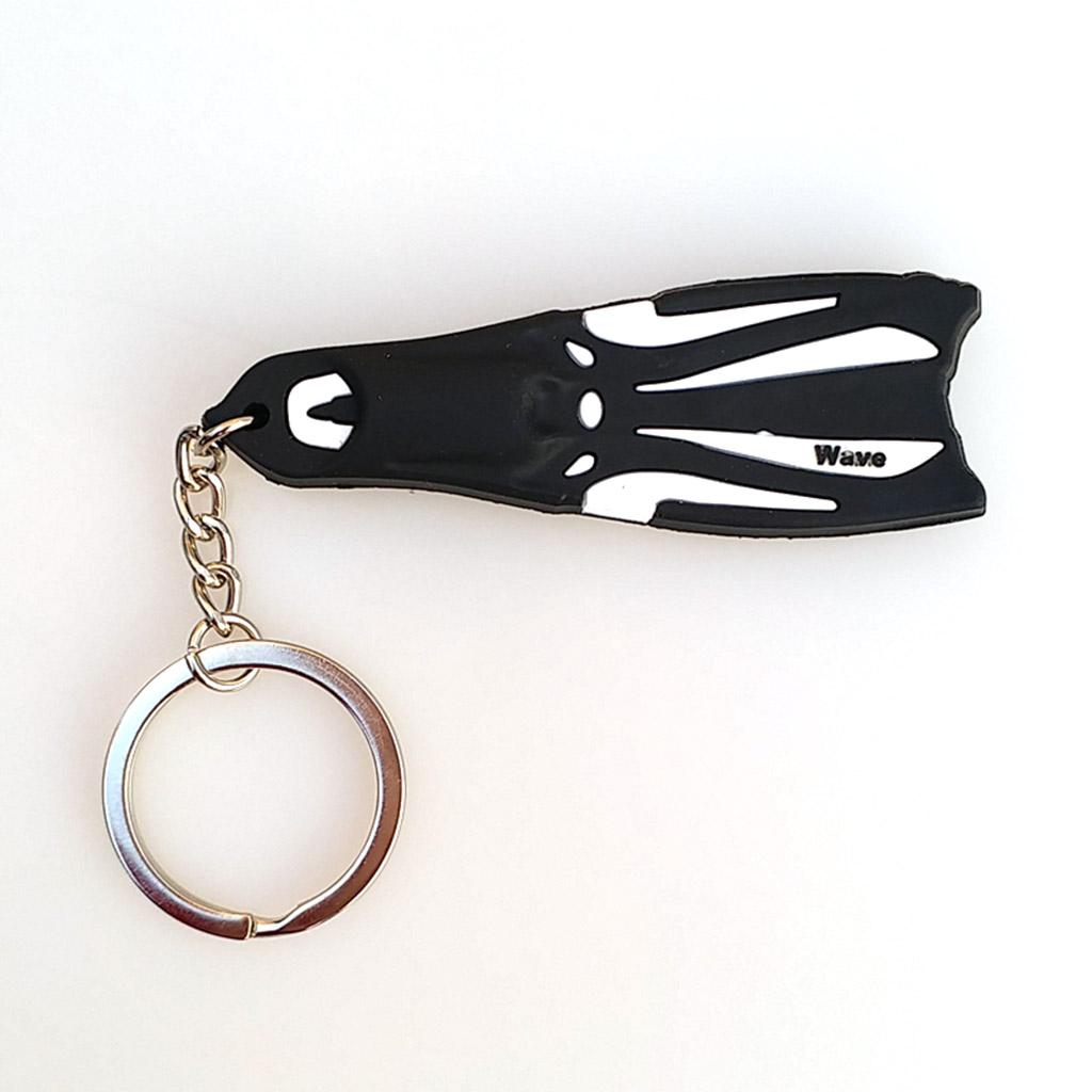 2pcs Novelty Flippers Key Chain Holder Keyring Keychain