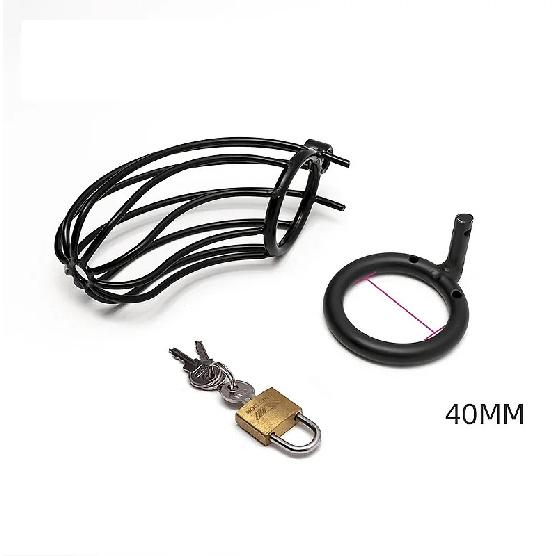 Man Metal Chastity Cage Device SM Adult Stainless Steel Urethra Lock Husband Penis Binding Abstinence from Sex Restriction