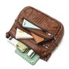 Soft Leather Multi-Layer Crossbody Bag Women's Bag Middle-Aged Mother's Bag
