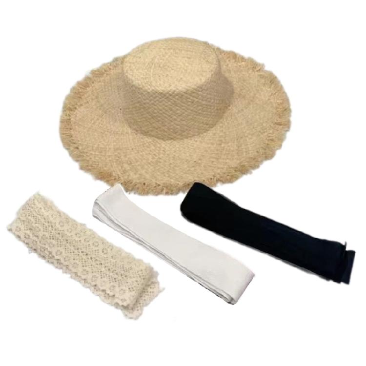 Light Weight Straw Hat Windproof Protecting Hat Multifunctional Comfortable Hat for Various Event