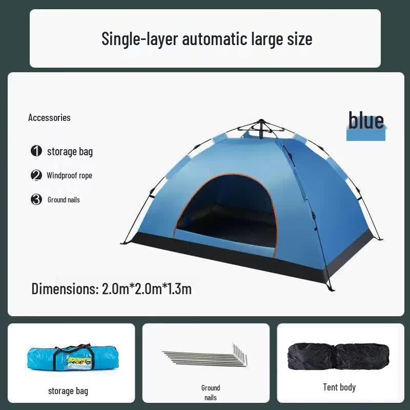 Outdoor Quick-Setup Camping Tent