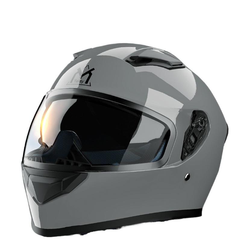 3C Certified Full Face Electric Vehicle Helmet - Winter Anti-fog, Warm, Universal for Men & Women, Cycling Safety