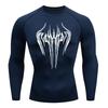 Men's Breathable Compression Sports T-shirt Short-sleeved Bodybuilding Fitness Sweatshirt Jogging Training Sportswear Top S-3XL