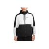 Nike Colorblock Hooded Jacket Men Outerwear Black CJ4561-010