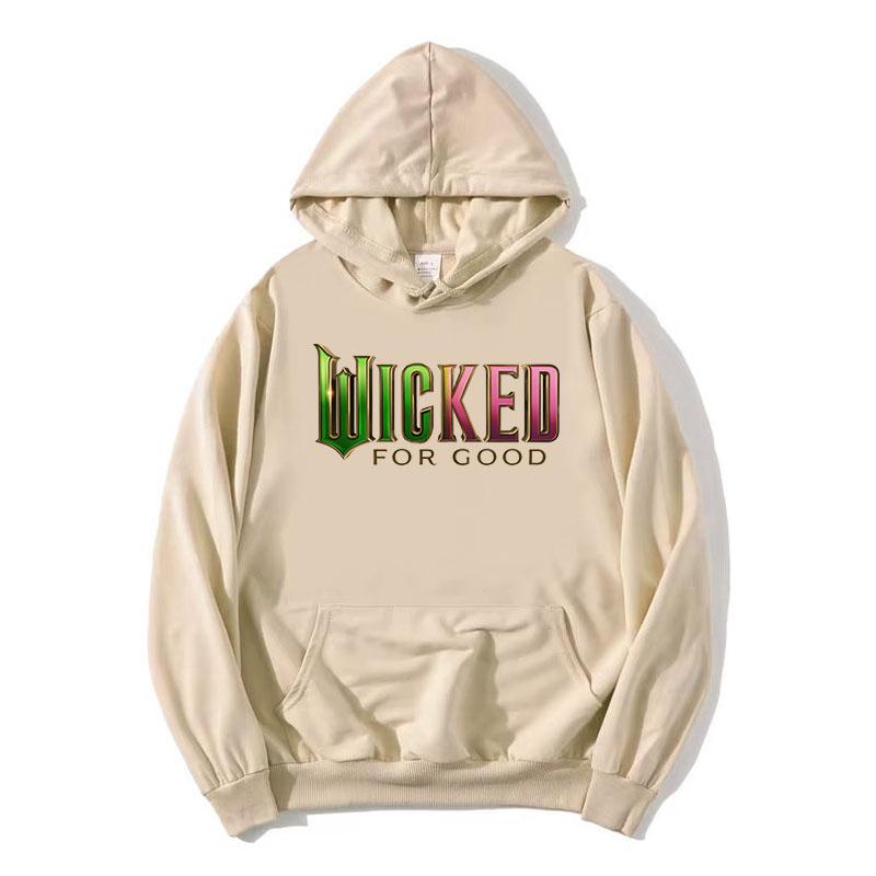 Wicked for Good Der Soundtrack Hoodies Grafik Cynthia Erivo Ariana Grande Sweatshirts Winterfleece Langarm Pullover Damen