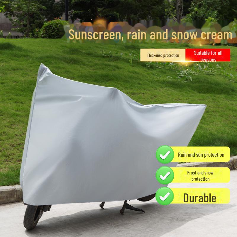 Thickened Electric Car & Motorcycle Cover - Waterproof, Sunproof & Dustproof