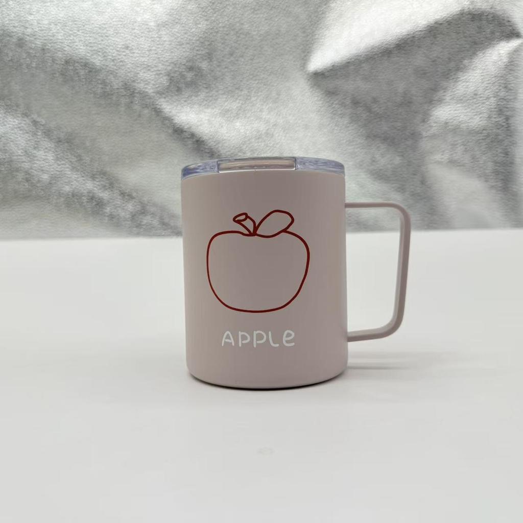 2025 Edelstahlbecher mit Deckel – Stilvolle Unisex Kaffee-/Teetasse für Zuhause oder Büro