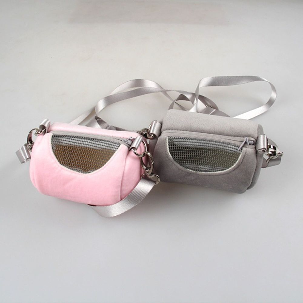 Warm Hedgehog Mesh With Straps Hamster Carrier Handbag Hamster Carrier Bag Small Pet Carrier Bag