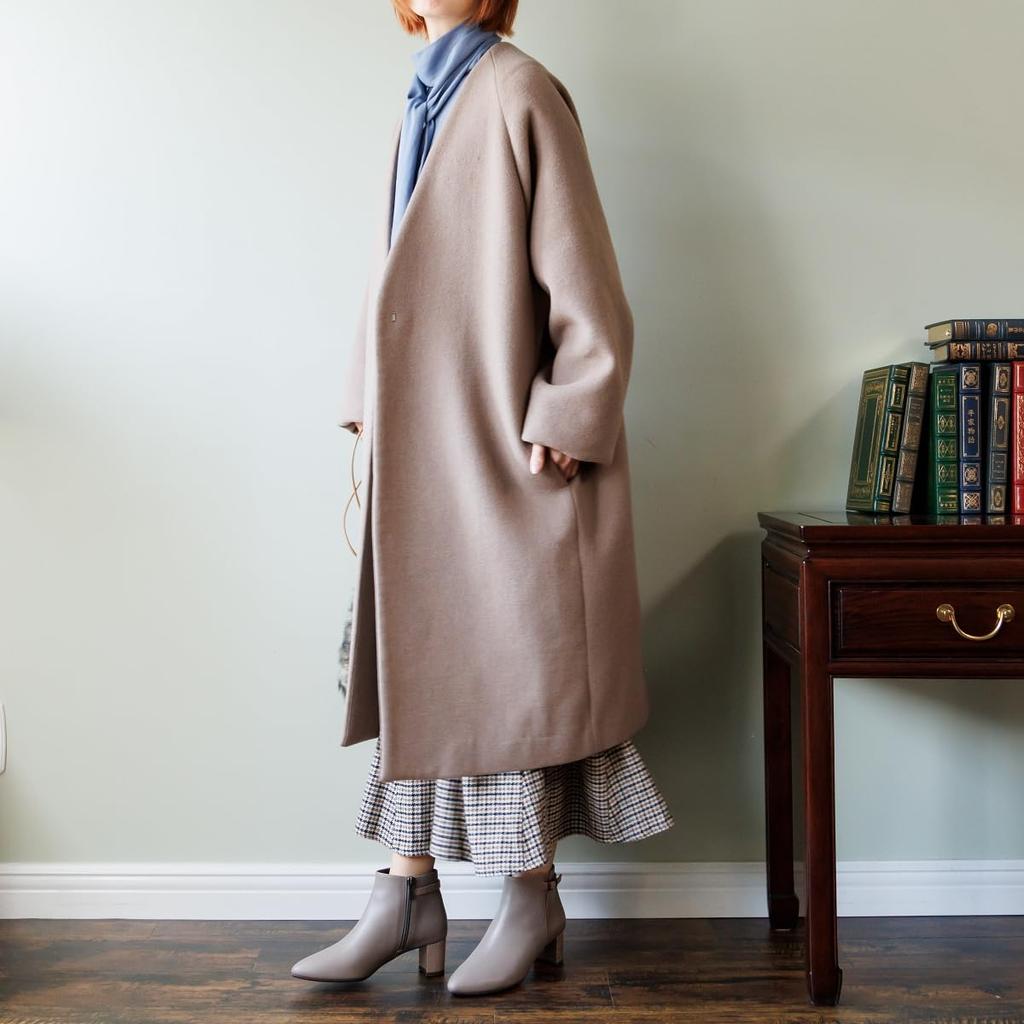 Himiko 5cm Heel Belt Design Boots/633404 Gray 240