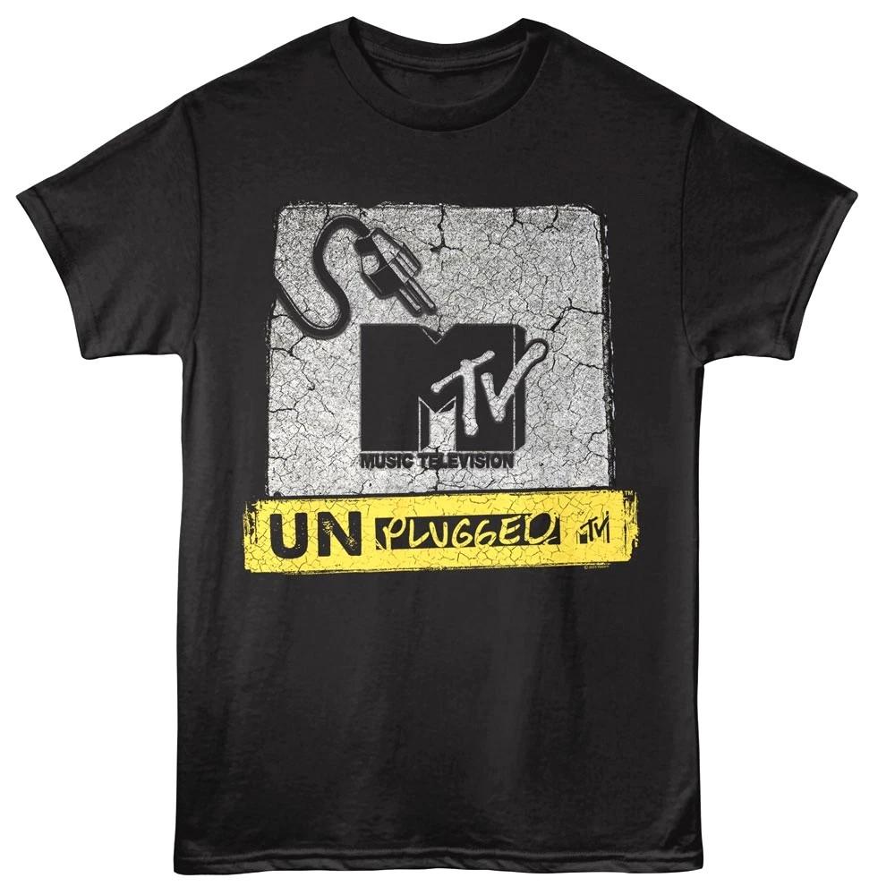 MTV Unplugged Cracked Wall Men s T Shirt L