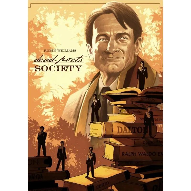 Filmový obraz Plukovník a jeho učitelé na plátně Umělecké dílo Stylová stěna pro kavárnu Bar