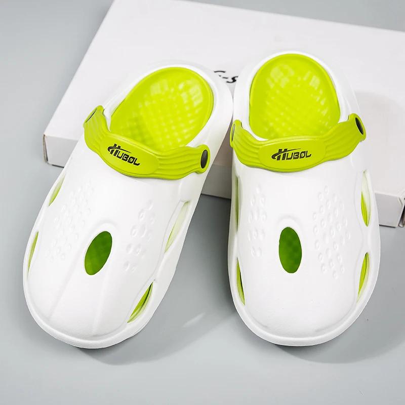 Modische Wassersandalen für Herren Weiche Bequeme Dicke Sohle Sandalen Strandschuhe Abriebfest Innen- und Außenbereich Badezimmer Unisex Herren