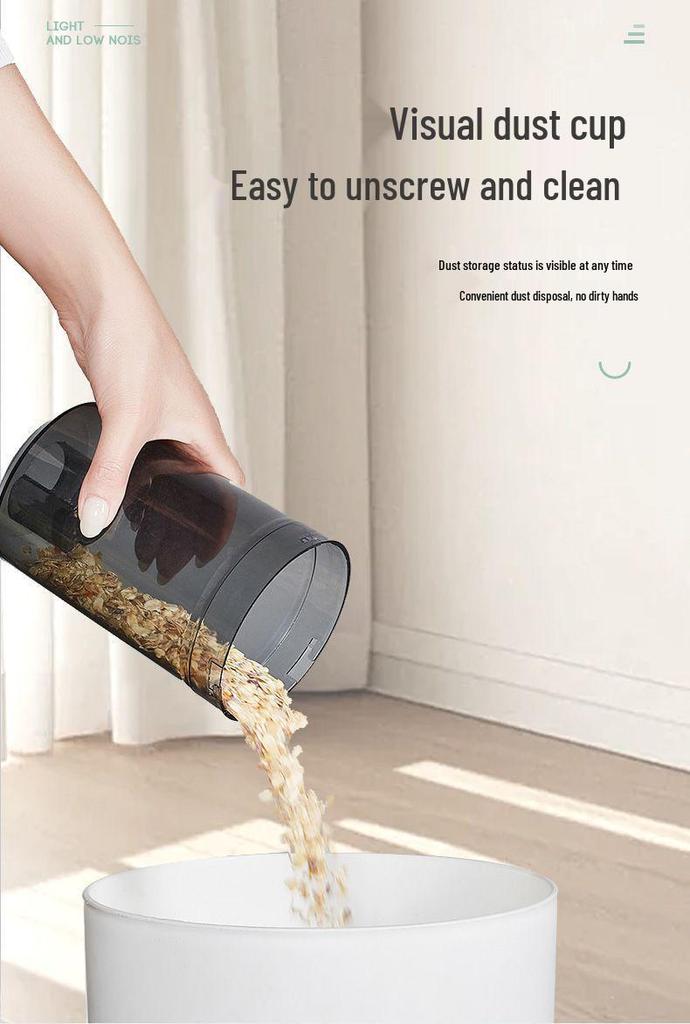 Corded Handheld Vacuum Cleaner: Lightweight, Powerful Suction, Mopping, Multi-Functional, Bed Mite Removal