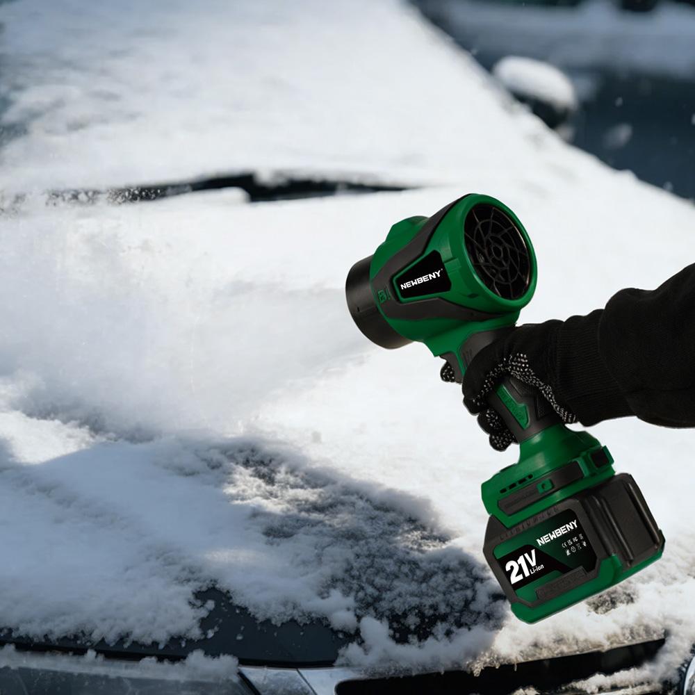 Newbeny 2IN1 Brushless Electric Turbo Blower Jet Fan 650M/S 3000W Violent Car Dryer Snow Dust Blowing Tool For Makita Battery