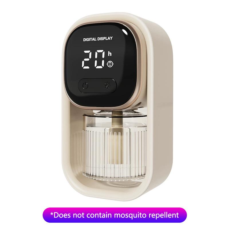Electric Heating Mosquito Repellent Liquid Cute Children'S Plug-In Timer Display Mosquito Repellent