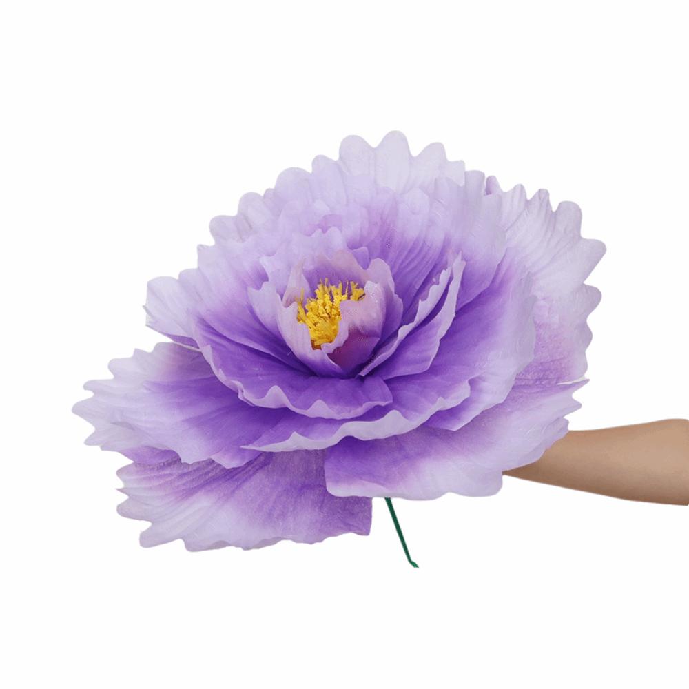 50cm Simulated Peonies Large Size Decorative Flowers Garden Decoration Artificial Design Non-woven Fabric Peony Flower