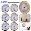 2-5 Stück Wandmontiertes Mechanisches Thermometer Hygrometer Zifferblatt Temperatur Feuchtigkeitsmesser Innen Haushalts Temperatur Sensor