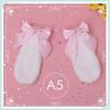 1Pair Bunny Ears Hair Clips Ribbon Bow Hair Clip Costume Headwear Cosplay