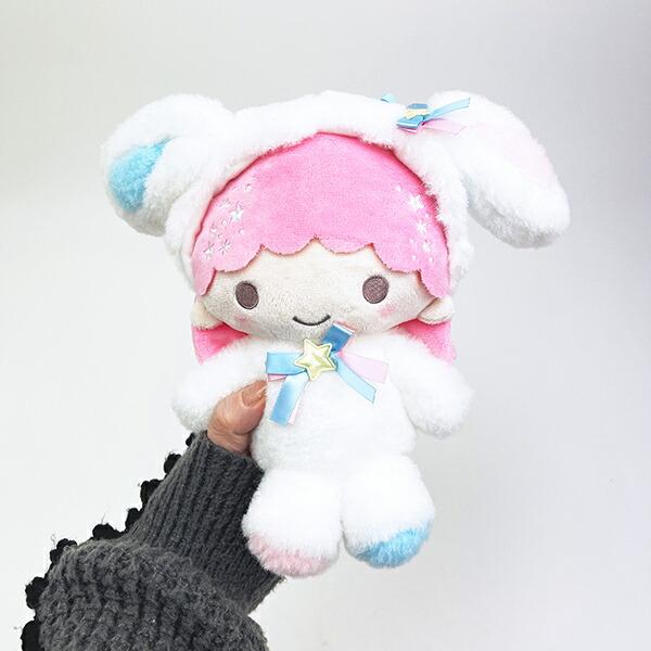 Sanrio Little Twin Stars Kiki Lala White Bunny Plush S