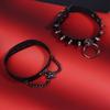 1 Stück Süß Kühl Cosplay Nieten Stern Punk Rock Gothic Damen Halsband Pu Leder Dorn Hip Hop Bondage Choker Schmuck
