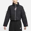 Nike Puffer Jackets Women's Black Stand Collar Thickened Other DH1367-010