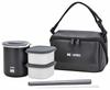 THERMOS Insulated Lunch Box, 0.8 Cup, Black, DBQ-361 BK