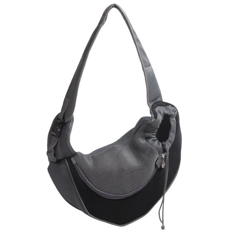 Breathable Crossbody Pet Carrier Bag for Cats and Dogs