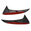 Rear Bumper Side Canard Spoiler Enhancement For Mercedes Benz C Class Estate S205 C180 C200 AMG