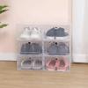 Stackable Shoe Cases Transparent Shoes Organizers Portable Shoe Boxes  Household