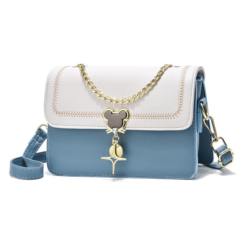 Bag Women's Messenger Bag 2025 New Versatile Shoulder Bag Trend Women's Bag Niche High-end Portable Small Square Bag
