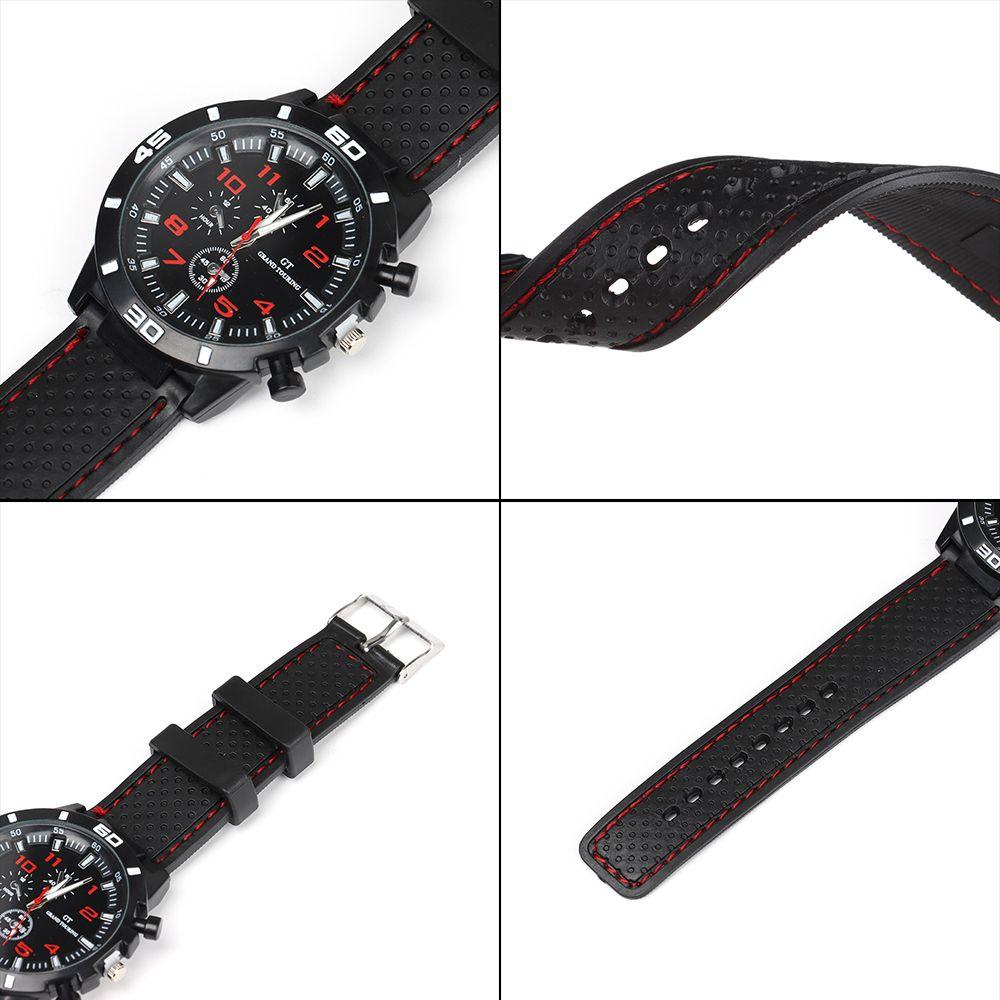 High Quality Student Silica Gel Strap Mens Watches Sports Watch Wristwatches Quartz