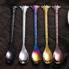1PC Stainless Steel Coffee Spoon Cartoon Giraffe Shaped Spoon Animal Cake Dessert Fork Spoon Coffee Spoon