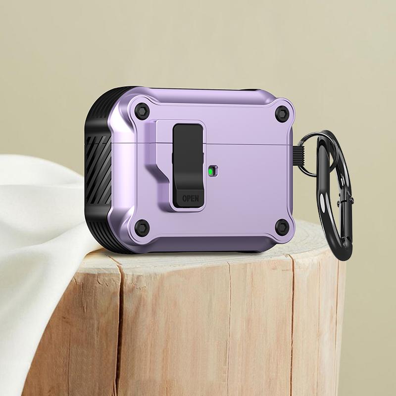 Security Lock Cover for AirPods Pro 2 3 Case for AirPods Pro2 Pro 2nd Gen Case Shockproof Cover Air Pods Pro Airpods3 Funda