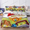 Super Duvet Cover Set Home Style Bedding Soft Laundry Cotton Bed Z-Zings Student Dormitory Gift