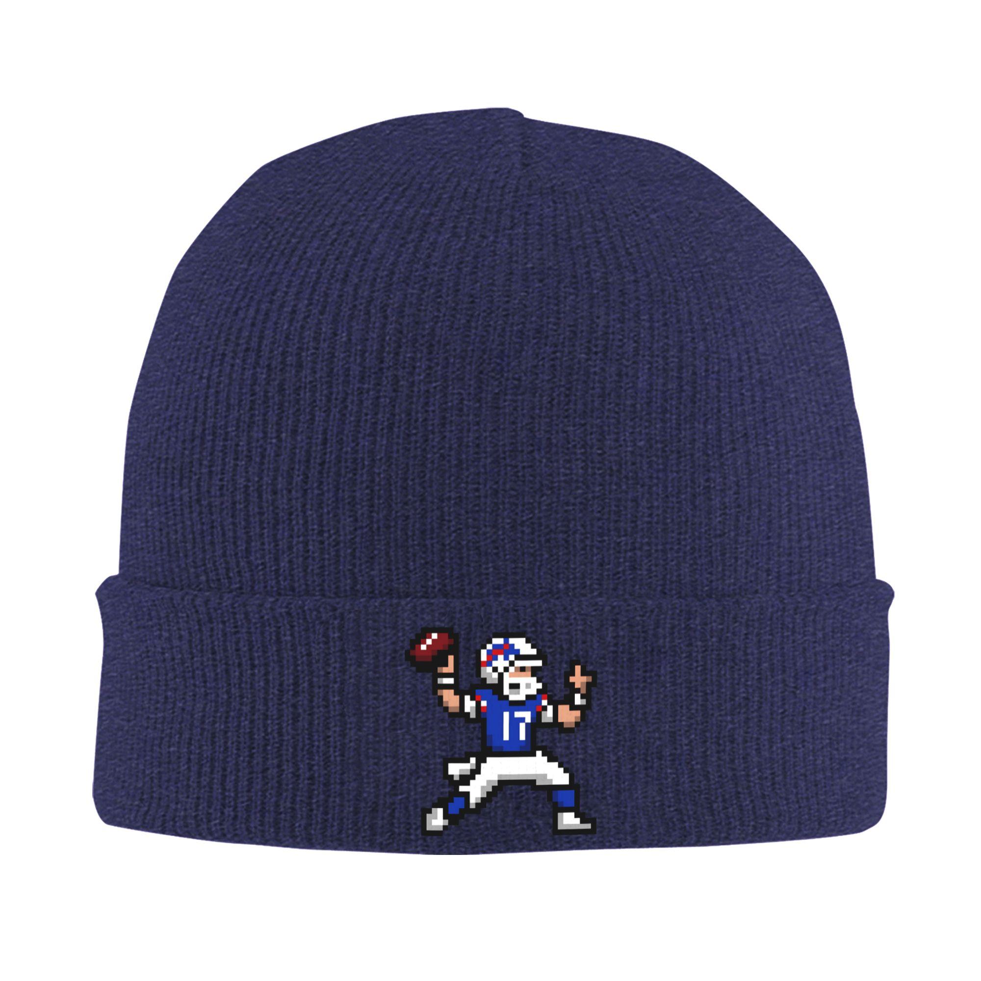 

Josh Allen Knit Hat Cute Caps Unisex Women Unisex Outdoor Beanie Hats Autumn Winter Design Warm Bonnet Hats One Size