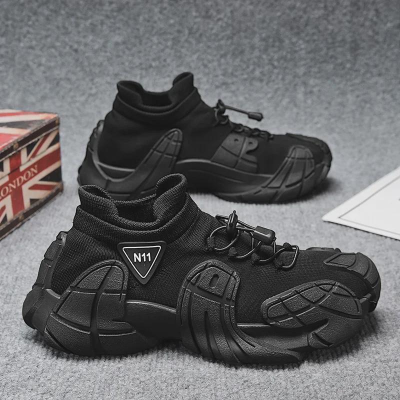 Pantofi sport de vară cu plasă pentru bărbați 2025 - Adidași respirabili în stil mecha