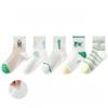 1-15 Years Children 5 Pairs Socks Spring and Summer Thin Mesh Crew Socks