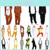 Macacão Onesie de Animal Unissex para Adulto Luxuosamente Macio Para o Máximo Conforto de Lazer