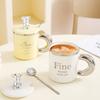 Creative Nordic Fashion Ceramic Mug Office Gift Coffee Cup Water Cup Couple Cup Couple Style